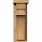 Ekena Millwork Yorktown Smooth Corbel w/Backplate, Western Red Cedar, 5 1/2"W x 8"D x 16"H COR06X08X16YOR01SWR - alternate 3